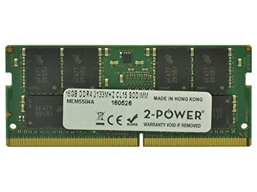 2-Power - DDR4 - module - 16 GB - SO-DIMM 260-pin - 2133 MHz / PC4-17000 - CL15 - 1.2 V - unbuffered - non-ECC