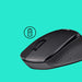 Logitech B330 Silent Plus - Mouse - optical - 3 buttons - wireless - 2.4 GHz - USB wireless receiver