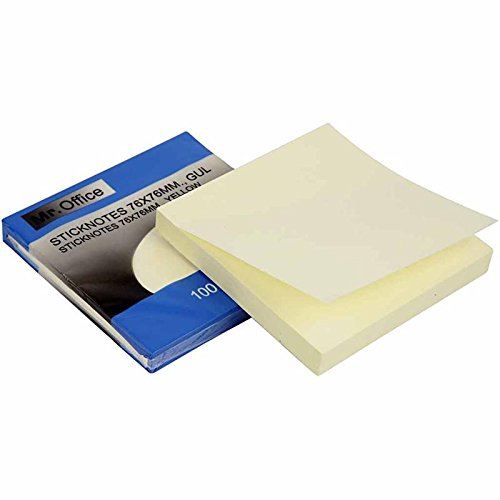 Best Value Office Depot-Package of 12Sticky Note Pads 76x 76100Notes Per Pad