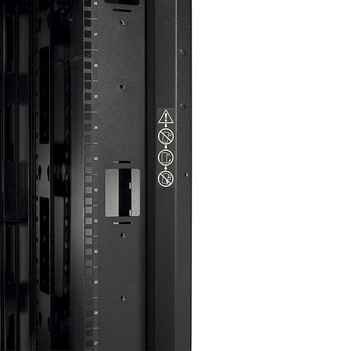 APC NetShelter SX Enclosure with Sides Rack black 45U 19". Size (WxDxH: 75 cm x 107 cm x 212.4 cm) May require special handling and delivery can take up to 3 days due to the size. Check with sales.