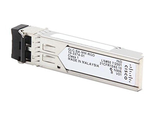 Cisco Rugged SFP - SFP (mini-GBIC) transceiver module - GigE - 1000Base-SX - LC/PC multi-mode - up to 550 m - 850 nm - for Cisco 2010, 2520, 3270, Catalyst 2960, ESS9300, Industrial Ethernet 30XX, MWR 2941