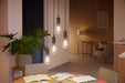 Philips Hue White ambiance - LED filament light bulb - shape: ST72 - clear finish - E27 - 7 W (equivalent 40 W) - class G - warm to cool white light - 2200-4500 K