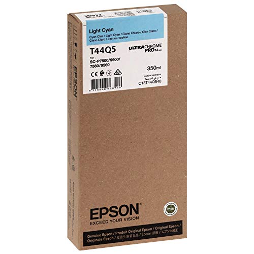 Epson T44Q5 - 350 ml - light cyan - original - ink cartridge - for SureColor P7560, P9560, SC-P7500, SC-P7500 Spectro, SC-P9500, SC-P9500 Spectro