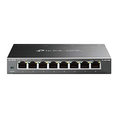 TP-Link 8-Port Gigabit Easy Smart Switch TL-SG108E