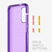 Tech 21 Evo Check Violet Samsung Galaxy S20 Ultra Mobile Phone Case