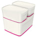 Leitz Mybox Large With Lid Wow White Pink Dd