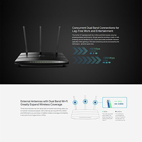 Archer A7 Wireless Dual Band Gbit Router