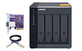 QNAP TL-D400S - Hard drive array - 4 bays (SATA-600) - SATA 6Gb/s (external)