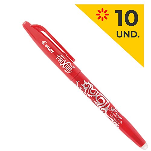 Best Value Pilot Frixion Erasable Rollerball 0.7 mm Tip (Box of 12) - Red