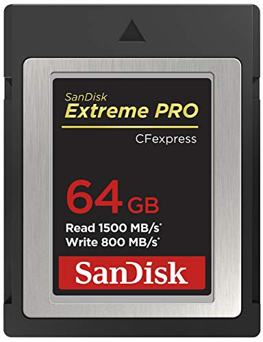 64GB Extreme PRO CFexpress B Memory Card