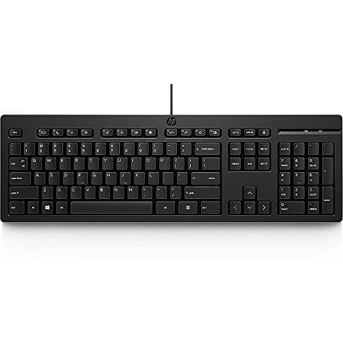 HP 125 - Keyboard - USB - UK - for HP 295 G8, Chromebook 11MK G9, Chromebook x360, EliteDesk 80X G8