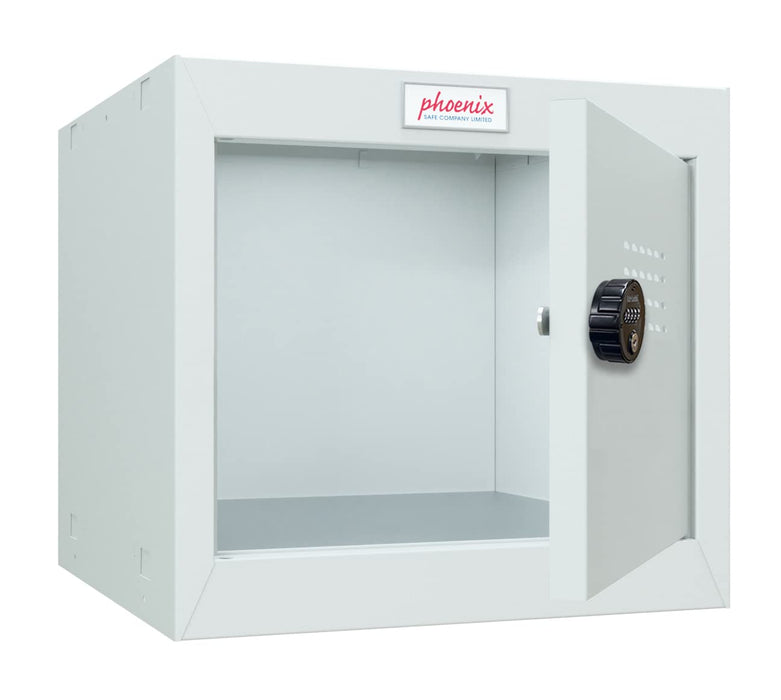 Phoenix CL Series Size 1 Cube Locker in Light Grey with Combination Lock CL0344GGC