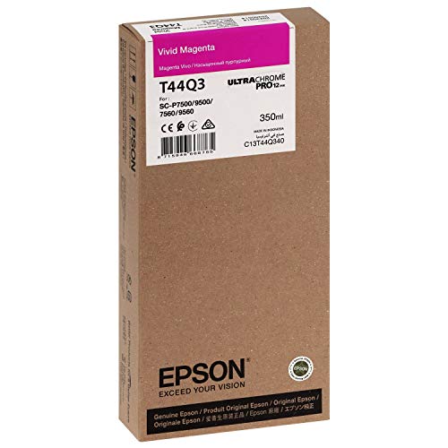 Epson T44Q3 - 350 ml - vivid magenta - original - ink cartridge - for SureColor P7560, P9560, SC-P7500, SC-P7500 Spectro, SC-P9500, SC-P9500 Spectro