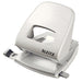 Best Value Leitz Hole Punch, 30 Sheets, Guide Bar with Format Markings, Metal, Style Range, 50060004 - Arctic White