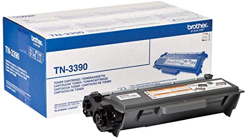 Brother TN3390 - 2-pack - black - original - toner cartridge - for Brother DCP-8250DN, HL-6180DW, HL-6180DWT, MFC-8950DW, MFC-8950DWT