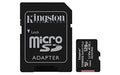 Kingston Canvas Select Plus - Flash memory card (microSDXC to SD adapter included) - 128 GB - A1 / Video Class V10 / UHS Class 1 / Class10 - microSDXC UHS-I
