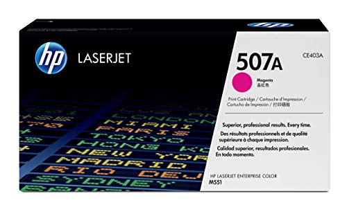 Best Value HP CE403A 507A Original LaserJet Toner Cartridge, Magenta, Pack of 1