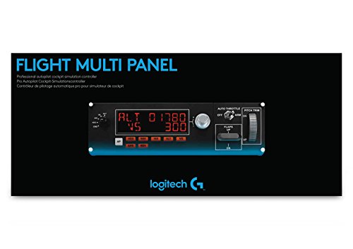 Logitech Multi Panel - Flight simulator instrument panel - wired - for PC