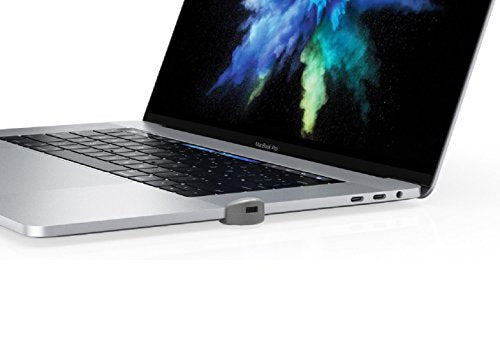 Compulocks MacBook Pro Touch Bar Lock Adapter (Cable Lock Not Included) - Security slot lock adapter - silver - for Apple MacBook Pro with Touch Bar 13.3" 4x Thunderbolt 3 (Late 2016, Mid 2017, Mid 2018, Mid 2019, Early 2020), MacBook Pro with Touch Bar 15.4" (Late 2016, Mid 2017, Mid 2018, Mid 2019)