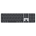 Apple Magic Keyboard with Touch ID and Numeric Keypad - Keyboard - Bluetooth, USB-C - QWERTY - Dutch - black keys