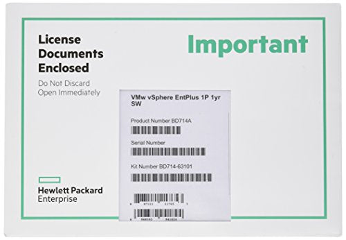 VMw vSphere EntPlus 1P 1yr SW