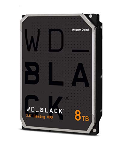 WD Black WDBSLA0080HNC - Hard drive - 8 TB - internal - 3.5" - SATA 6Gb/s - 7200 rpm - buffer: 256 MB