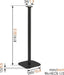 Vogel's Sound 5313 - Stand for speaker(s) - black - floor-standing - for Denon Heos 1, 3