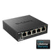 D-Link 5-port 10/100/1000 Gigabit Metal Housing Desktop Switch