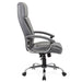 Penza Executive Chair Grey Leather EX000195