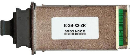 Cisco - X2 transceiver module - 10GBase-ZR - SC multi-mode - up to 80 km - 1550 nm - for Cisco 16, Catalyst 49XX 10, 6500, 6900, Nexus 8, Virtual Switching Supervisor Engine 720