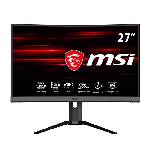MSI Optix MAG272CQR 27in Curve Monitor