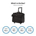 Kensington SP100 15.4 Classic Roller - Notebook carrying case - 15.4" - black