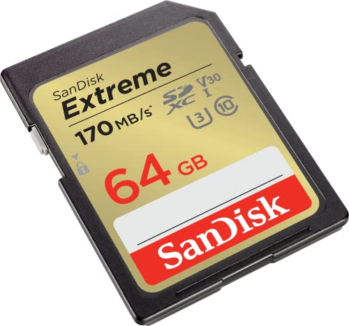 Extreme 64GB SDXC 170MB/s UHS-I C10 U3