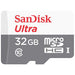 SanDisk Ultra - Flash memory card (microSDHC to SD adapter included) - 32 GB - Class 10 - microSDHC UHS-I
