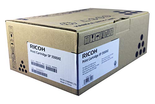 Best Value Ricoh 407646 - Black Toner - 6500 Pages - Black Toner - 6500 Pages - Compatible with SP 3500N/3510DN/3500SF/3510SF