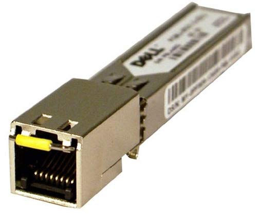 Dell - SFP (mini-GBIC) transceiver module - GigE - 1000Base-T - RJ-45 - for Force10, Networking C7008, PowerConnect 70XX, 81XX, PowerEdge VRTX