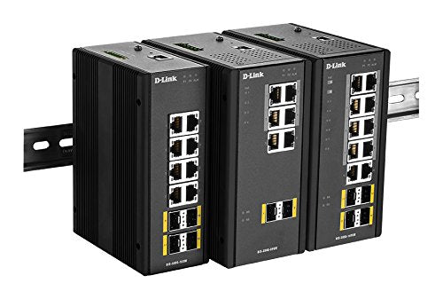 D-Link DIS 300G-8PSW - Switch - Managed - 4 x 10/100/1000 (PoE+) + 2 x 10/100/1000 + 2 x 100/1000 SFP - DIN rail mountable, wall-mountable - PoE+ (120 W)