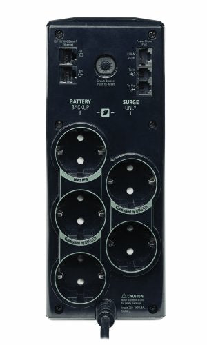 APC Back-UPS Pro 900 - UPS - AC 230 V - 540 Watt - 900 VA - USB - output connectors: 6 - Belgium, France - black