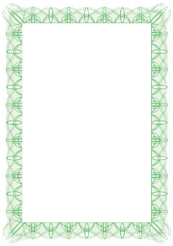 Best Value Computer Craft 755650 Certificate Papers with Foil Seals 90gsm A4 Green Wave Ref CCC2020 [Pack of 30]