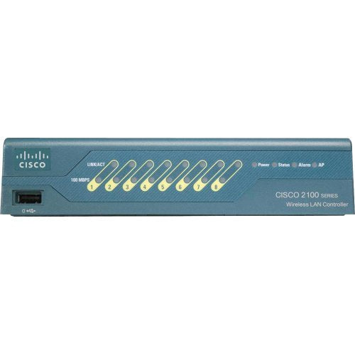 Cisco Wireless LAN Controller 2106 - Network management device - 8 ports - 100Mb LAN - 1U - refurbished