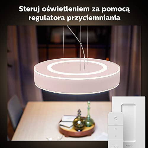 Philips Hue White ambiance Enrave - Pendant lamp - LED - 33.5 W - warm to cool white light - 2200-6500 K - white