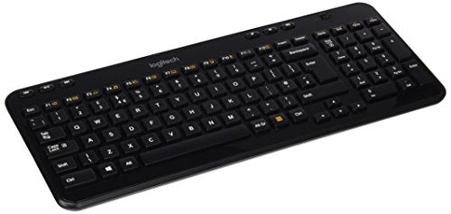 Logitech Wireless 2.4GHz Keyboard K360 UK layout with USB unifying receiver