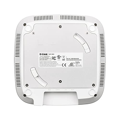 D-Link Nuclias Connect DAP-2682 - Radio access point - 802.11ac Wave 2 - Wi-Fi 5 - 2.4 GHz, 5 GHz - wall / ceiling mountable