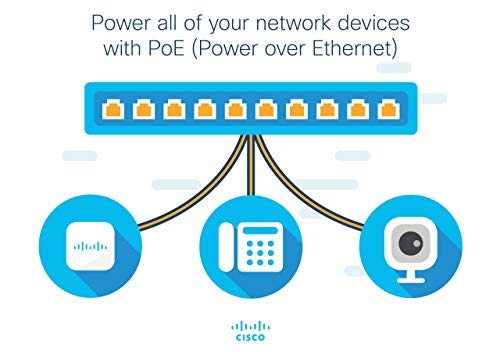 Cisco Small Business SG350-8PD - Switch - L3 - Managed - 8 x 10/100/1000 (PoE) + 2 x combo Gigabit GBIC - desktop