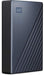 WD My Passport Ultra WDBC3C0020BBL - Hard drive - encrypted - 2 TB - external (portable) - USB 3.0 (USB-C connector) - 256-bit AES - blue