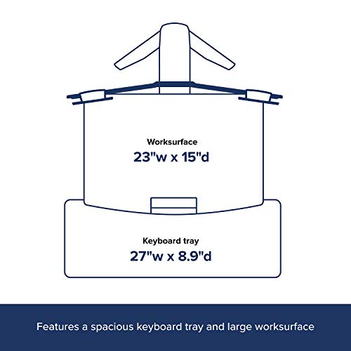 Ergotron WorkFit-S Dual with Worksurface+ - Stand (tray, desk clamp mount, pivot, column, crossbar) for 2 LCD displays / keyboard / mouse - black, polished aluminium - screen size: up to 24"