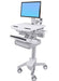 Ergotron StyleView Cart with LCD Pivot, 2 Drawers - Cart - for LCD display / PC equipment (open architecture) - plastic, aluminium, zinc-plated steel - screen size: up to 24"