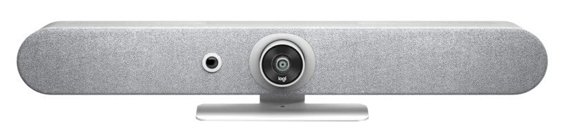 Logitech Rally Bar Mini - Video conferencing device - Zoom Certified, Certified for Microsoft Teams - white