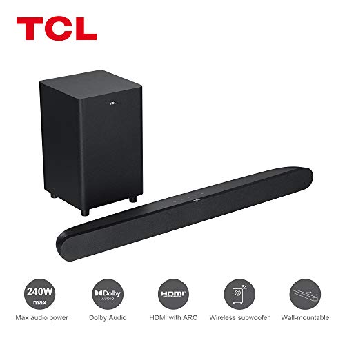 TCL ALTO 6+ TS6110 - Sound bar system - for TV - 2.1-channel - wireless - Bluetooth