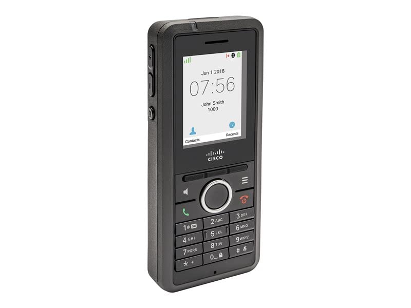 Cisco IP DECT Phone 6825 - Cordless extension handset - with Bluetooth interface - DECT - SIP - 2 lines - with Cisco IPDECT 210 Multi-Cell Basestation
